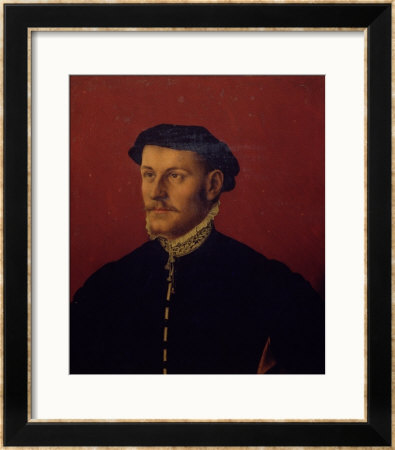 Portrait Of A Man, Traditionally Identified As Sir Thomas More by Hans Holbein The Younger Pricing Limited Edition Print image