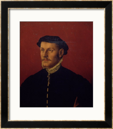 Portrait Of A Man, Traditionally Identified As Sir Thomas More by Hans Holbein The Younger Pricing Limited Edition Print image