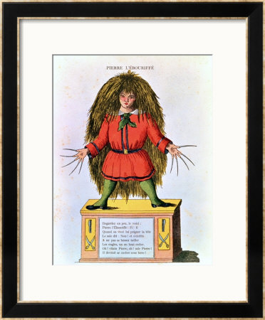 Pierre L'ebouriffe, Illustration From The French Translation Of Hoffmann's Struwwelpeter by Heinrich Hoffmann Pricing Limited Edition Print image