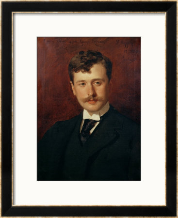 Portrait Of Georges Feydeau by Charles Emile Carolus-Duran Pricing Limited Edition Print image