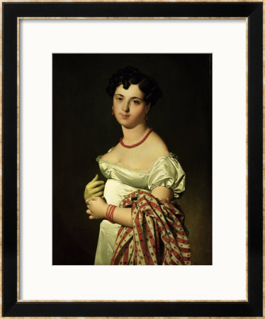 Madame Henri-Philippe-Joseph Panckouke (1787-1865) 1811 by Jean-Auguste-Dominique Ingres Pricing Limited Edition Print image