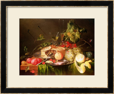 Still Life Of Fruit by Jan Davidsz. De Heem Pricing Limited Edition Print image