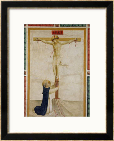 Crucifixion With St. Dominic by Fra Angelico Pricing Limited Edition Print image