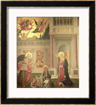 The Annunciation by Benedetto Bonfigli Pricing Limited Edition Print image