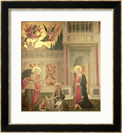 The Annunciation by Benedetto Bonfigli Pricing Limited Edition Print image