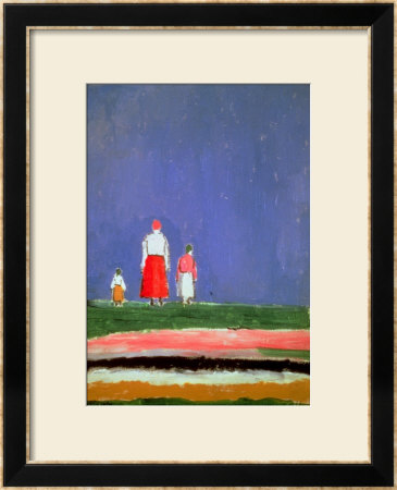 Three Figures, 1913-28 by Kasimir Malevich Pricing Limited Edition Print image
