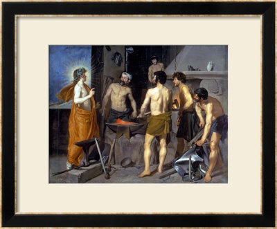 The Forge Of Vulcan, 1630 by Diego Velázquez Pricing Limited Edition Print image