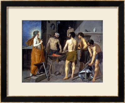 The Forge Of Vulcan, 1630 by Diego Velazquez Pricing Limited Edition Print image