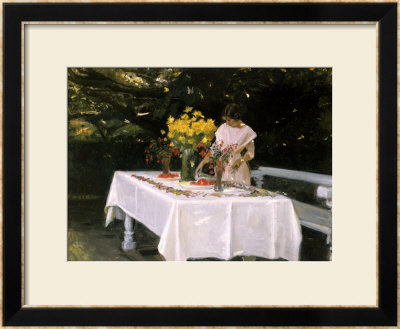 Preparing The Table by Michael Peter Ancher Pricing Limited Edition Print image