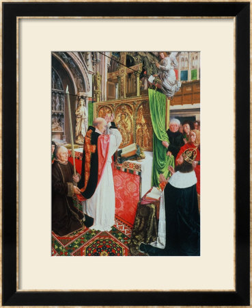 The Mass Of St. Giles, Circa 1500 by Master Of St. Giles Pricing Limited Edition Print image