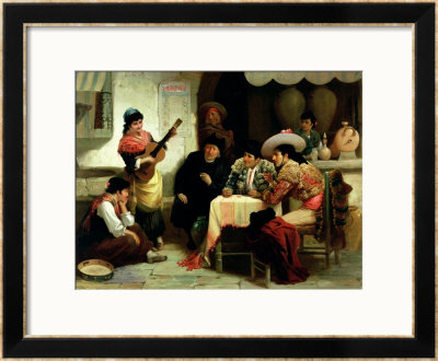 In A Spanish Tavern by Robert Kemm Pricing Limited Edition Print image