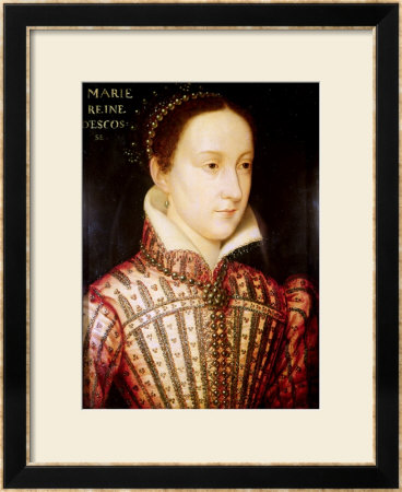 Miniature Of Mary Queen Of Scots by Francois Clouet Pricing Limited Edition Print image