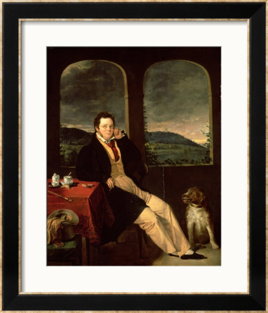 Portrait Of Schubert by Melegh Gabor Pricing Limited Edition Print image