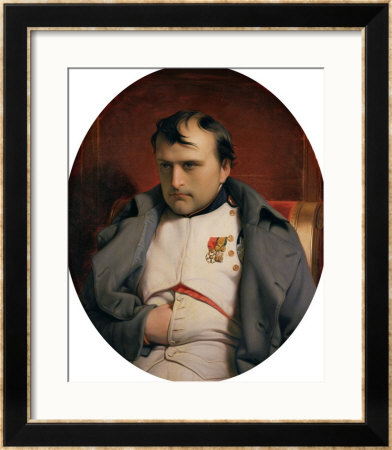 Napoleon (1769-1821) In Fontainebleau, 1846 by Hippolyte Delaroche Pricing Limited Edition Print image