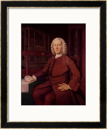 Portrait Of John Harrison (1693-1776) by T. King Pricing Limited Edition Print image