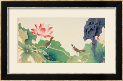 Lotus And Birds by Hsi-Tsun Chang Pricing Limited Edition Print image