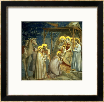 Adoration Of The Magi, Circa 1305 by Giotto Di Bondone Pricing Limited Edition Print image
