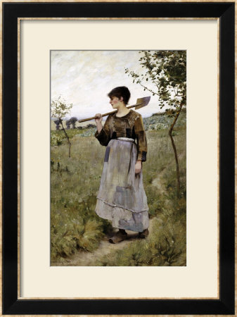Home From The Fields by Charles Sprague Pearce Pricing Limited Edition Print image