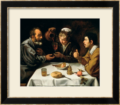 The Lunch, 1620 by Diego Velázquez Pricing Limited Edition Print image