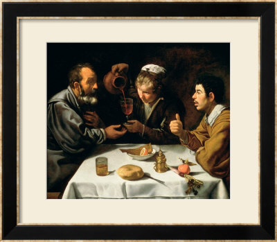 The Lunch, 1620 by Diego Velazquez Pricing Limited Edition Print image