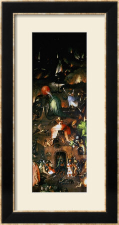 The Last Judgement : Interior Of Right Wing by Hieronymus Bosch Pricing Limited Edition Print image