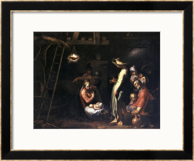 The Birth Of Christ by Abraham Bloemaert Pricing Limited Edition Print image