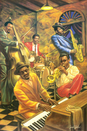 Cool Jazz by Sarah Jenkins Pricing Limited Edition Print image