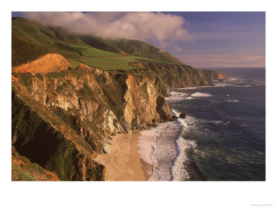 Big Sur, California Coast by Elfi Kluck Pricing Limited Edition Print image