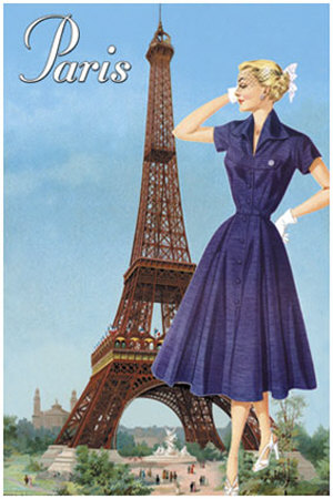 Paris Fashion I by Sara Pierce Pricing Limited Edition Print image