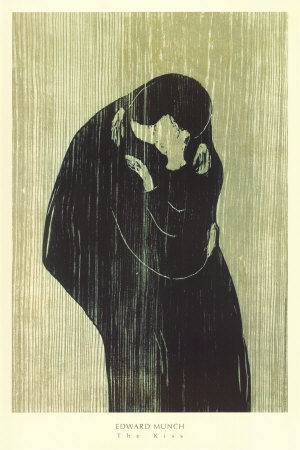The Kiss by Edvard Munch Pricing Limited Edition Print image