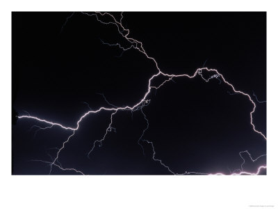 Lightning Storm In New Mexico by John Morgan Pricing Limited Edition Print image
