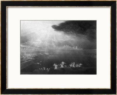 Angels In The Courts Of Heaven by John Martin Pricing Limited Edition Print image