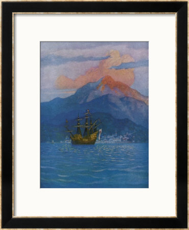 The Galleon At Vera Cruz by Newell Convers Wyeth Pricing Limited Edition Print image