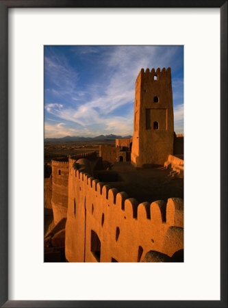 Citadel Tower In 2000 Year Old Arg-E Bam (Bam Citadel), Bam, Kerman, Iran by Mark Daffey Pricing Limited Edition Print image