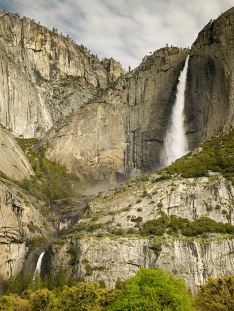Yosemite Falls In The Spring, Yosemite National Park, California, Usa by Inga Spence Pricing Limited Edition Print image