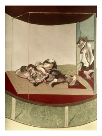 Bacon: Triptych, 1967 by Francis Bacon Pricing Limited Edition Print image