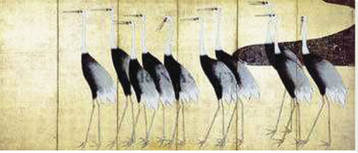 Cranes by Ogata Korin Pricing Limited Edition Print image