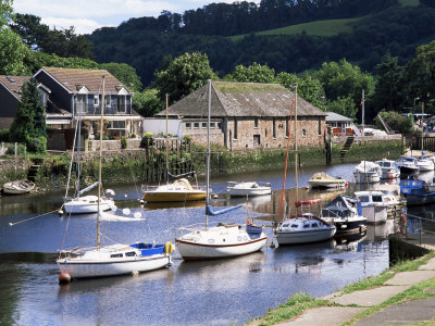 River Dart, Totnes, An Important Inland Port In The 16Th Century, Devon, England by Brigitte Bott Pricing Limited Edition Print image