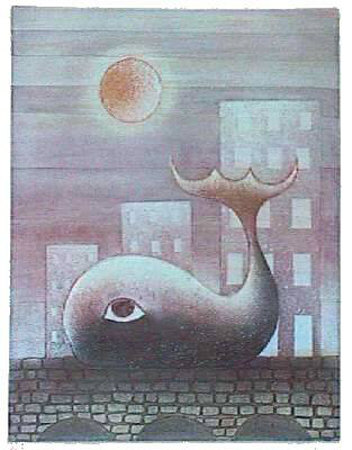 Sur Le Pont by Moshe Malka Pricing Limited Edition Print image