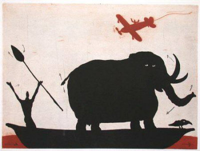 Elephant by Raymond Waydelich Pricing Limited Edition Print image