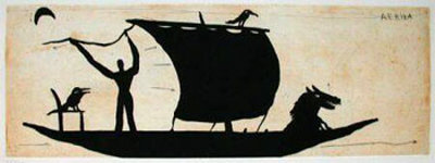 Afrika (En Bateau) by Raymond Waydelich Pricing Limited Edition Print image