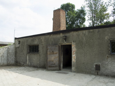 Crematorium, Auschwitz Concentration Camp, Now A Memorial And Museum, Oswiecim Near Krakow (Cracow) by R H Productions Pricing Limited Edition Print image