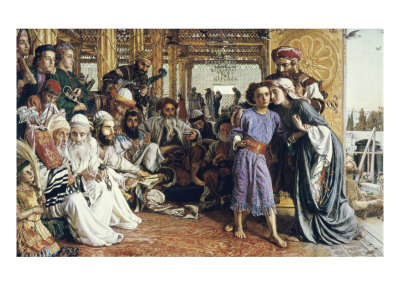 Finding Jesus In The Temple by William Holman Hunt Pricing Limited Edition Print image