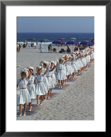 Female Supporters Of Presidential Candidate Lyndon B. Johnson, Known As Jersey Johnson Girls by Ralph Crane Pricing Limited Edition Print image