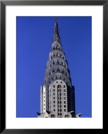 Art Deco Steel Spire Of Chrysler Building by Nina Leen Pricing Limited Edition Print image