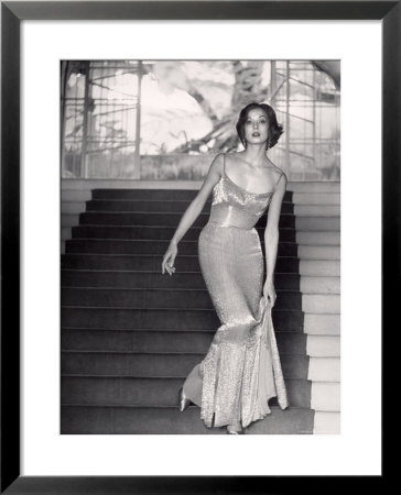 Evening Dress Designed By A California Designer by Gordon Parks Pricing Limited Edition Print image