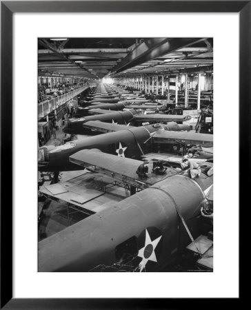 Men Working On Consolidated Aircrafts by Eliot Elisofon Pricing Limited Edition Print image