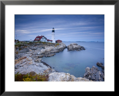 Portland Head Lighthouse, Maine, Usa by Alan Copson Pricing Limited Edition Print image