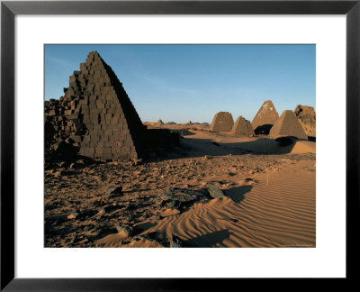 Archaeological Site Of Meroe, Sudan, Africa by Bruno Barbier Pricing Limited Edition Print image