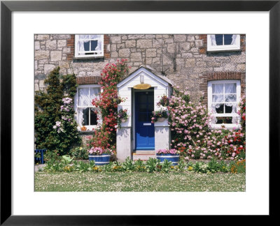Cottage At Charlestown, Cornwall, England, United Kingdom by Philip Craven Pricing Limited Edition Print image